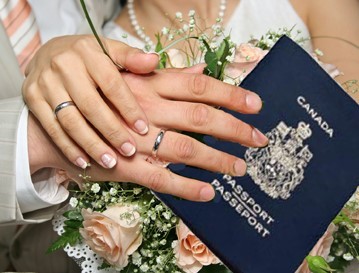 اقامت کانادا از طریق ازدواج